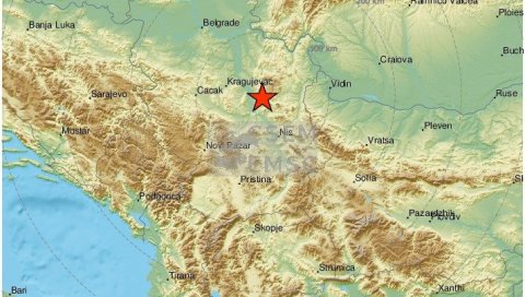 ТРЕСЛА СЕ СРБИЈА: Земљотрес погодио околину Крагујевца!