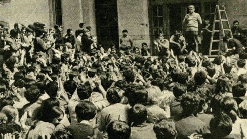 PANIKA MEĐU POLITIČARIMA: Studentske demonstracije 1968. pokvarile su sliku o jugoslovenskom beskonfliktnom društvu