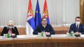 ЗАВРШЕН САСТАНАК: Ево шта је одлучено након разговора председника Вучића са представницима српског народа на КиМ