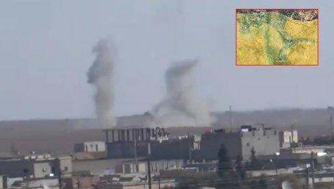 TURSKA GRANATA PALA U BLIZINI RUSKE BAZE: Snažna eksplozija odjeknula, napad je u toku! (VIDEO/MAPA)