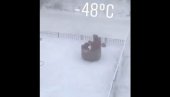 ТИПИЧНА РУСКА ДЕЦА : Пустили ђаке из школе због -48 Ц, они отишли да се играју на снегу! (ФОТО)