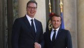 PREDSEDNIK SRBIJE SUTRA U PARIZU: Makron produžio vreme sastanka sa Vučićem - teme Kosovo i put u EU