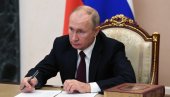 РАЗГОВАРАЋЕ О УБЛАЖАВАЊУ ПОСЛЕДИЦА САНКЦИЈА: Путин сазвао састанак са члановима Владе Руске Федерације