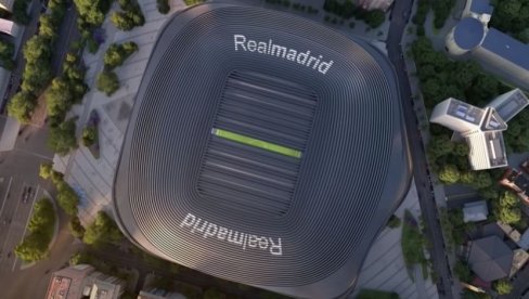 НАЈСПЕКТАКУЛАРНИЈИ СТАДИОН НА СВЕТУ: У кући Реал Мадрида играће се кошарка, тенис и амерички фудбал (ВИДЕО)