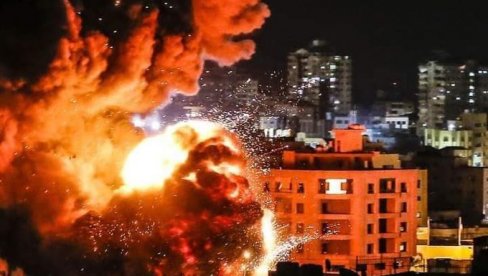 KRVAVI RAT IZRAEL - PALESTINA: Hamas ispalio nove salve raketa; Netanijahu - Opeacije u Gazi nisu gotove! (FOTO/VIDEO)