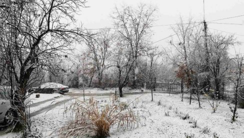 ZABELELO U SRBIJI: Stigao sneg u Vrnjačku Banju (VIDEO)