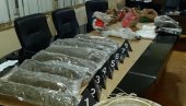 ДРОГА САКРИВЕНА У ВИНОГРАДУ: Припадници крушевачке полиције запленили 15 килограма марихуане (ФОТО)