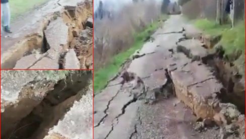 ZEMLJA SE BUKVALNO OTVORILA: Pogledajte filmski prizor iz epicentra današnjeg zemljotresa (VIDEO)
