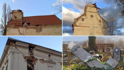 ОВАКО ИЗГЛЕДАЈУ СРУШЕНЕ СРПСКЕ ЦРКВЕ: Свештеници напуштају своје домове, уништена и гробља (ФОТО)