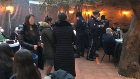 RASTURENA KORONA ŽURKA, NAPISANO 140 PRIJAVA! Bečka policija upala u balkanski restoran, tamo zatekli haos (FOTO)