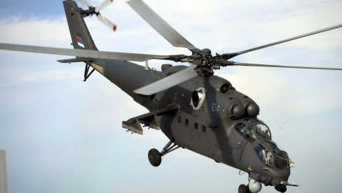 POGLEDAJTE KAKO LETE SRPSKI Mi-35: Leteći tenkovi pod komandom srpsko-ruskih posada (VIDEO)