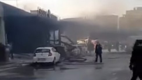 PRVI SNIMAK SA MESTA NESREĆE: Eksplodirala boca za gas, veliki broj povređenih! (FOTO/VIDEO)