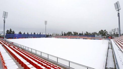 ZALEĐENA ŠPANIJA: Sneg otkazuje utakmice