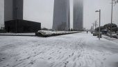 ŠPANIJA NA UDARU OLUJE FILOMENA: Madrid u stanju pripravnosti zbog obilnih snežnih padavina