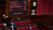 OPSTANAK ITALIJANSKE VLADE: Odluka o poverenju sutra na Senatu
