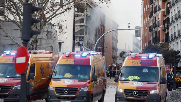 НАЈМАЊЕ ДВЕ ЖРТВЕ: Градоначелник Мадрида о експлозији, могућ узрок цурење гаса