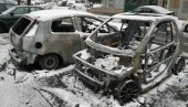 ПРВИ СМАРТ СПАЉЕН  ГРЕШКОМ: Тужилаштво тражи извештај о изгорелим аутомобилима у насељу у Бежанијска Коса