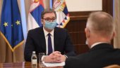 ВУЧИЋ СА БРАТУОМ: Председник се састао са новоизабраним шефом Мисије ОЕБС