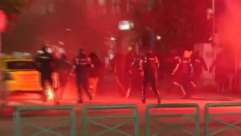 VELIKI NEMIRI U ALBANIJI: Nije im dozvoljeno da prisustvuju utakmici, demolirali centar grada (VIDEO)