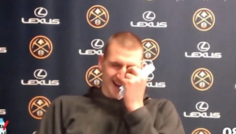 NOVINAR NATERAO NA SUZE CENTRA DENVERA: Kako protiv Luke Jokića? Ja sam Jokić, on je Dončić (VIDEO)