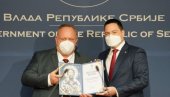 PRIZNANJE ZA DOPRINOS OBRAZOVANJU: Gradonačelnik Leskovca dobitnik Svetosavske nagrade