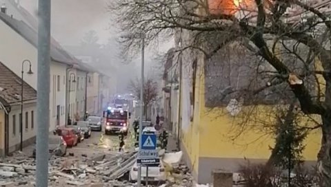 СНАЖНА ЕКСПЛОЗИЈА У АУСТРИЈИ: Урушила се два спрата зграде, људи заробљени у рушевинама (ФОТО)