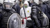 HAOS U BRISELU: Demonstracije zbog kovid mera, policija privela 300 ljudi (FOTO)