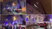 ДЕТАЉИ ДРАМЕ НА ЗВЕЗДАРИ: Запалила се стара зграда - пожар се проширио на још једну, људи евакуисани (ФОТО)