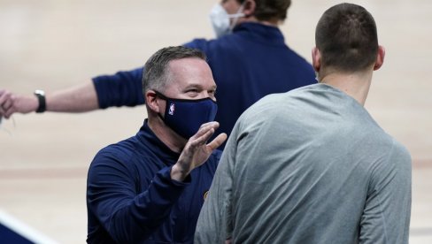 JOKIĆ SE OSEĆA UMORNO, A NIŠTA NIJE URADIO: Trener Denvera ispričao anegdotu vezanu za srpskog košarkaša