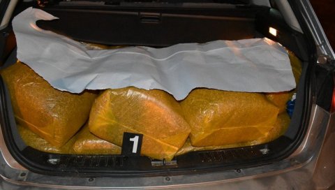 ЗАПЛЕЊЕНО 180 КИЛОГРАМА ДУВАНА: Пиротска полиција ухапсила мушкарца због нелегалне трговине