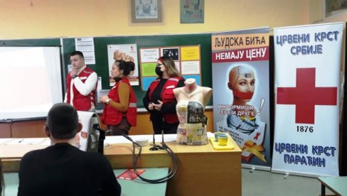 TRGOVINA LJUDIMA - MODERNO ROPSTVO: Radionica i edukacija gimnazijalaca u Paraćinu
