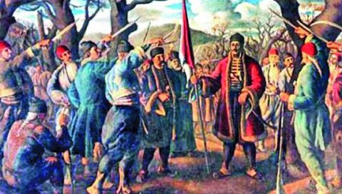 ПОЧЕТАК НАЦИОНАЛНЕ РЕВОЛУЦИЈЕ: Договором највиђенијих представника народа у Орашцу 1804. године почео је први устанак за васкрс државе