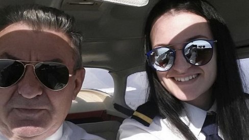 PRVA BARANKA U PILOTSKOJ KABINI: Nina Kralj (23) završava Vazduhoplovnu akademiju u Vršcu, prvi samostalni let pamtiće čitavog života