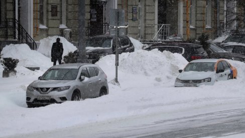 BAŠ SMRZLO U MOSKVI: Protekla noć najhladnija ove zime