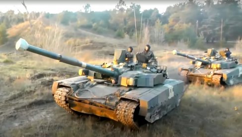 UKRAJINSKA OKLOPNA PESNICA: T-84 OPLOT upotpuniće snagu VSU sa zapadnim Leopardima, Čelindžerima i Abramsima (VIDEO)