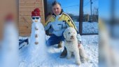 NE, OVO NIJE NI KOPAONIK, NI ZLATIBOR: Sneško Belić na Adi Bojani, atrakcija i rekord - nesvakidašnja razglednica sa mora! (FOTO)