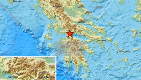 JAK ZEMLJOTRES U GRČKOJ: Epicentar na dubini od šest kilometara, tresao se Korintski zaliv