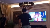 ZVEZDIN BOD SE SLAVIO I U MILANU: Pogledajte kako je golman Intera proslavio gol Pavkova (VIDEO)