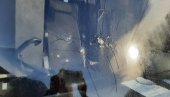 NAPAD NA NA AUTOBUSE AUTOPREVOZNIKA IZ KOSOVSKE MITROVICE: Oštećeno sedam vozila