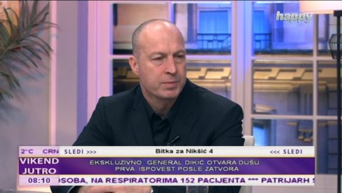 GENERAL DIKIĆ PRED KAMERAMA: Katnić mi je ponudio da odmah budem oslobođen, ako optužim Vučića, SPC, Ruse i DF!