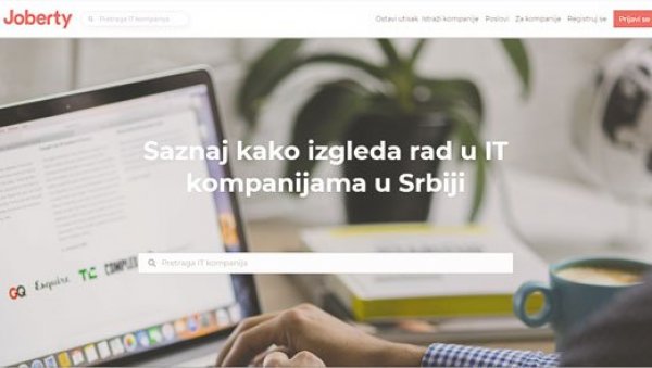 НА КЛИК ДО ПОСЛА: Сајт Џоберти - најпопуларније виртуелно тржиште рада у ИТ индустрији, нуде послове само у Србији