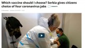 I JURONJUZ HVALI NAŠU ZEMLJU: Srbija jedina u Evropi gde građani biraju vakcinu