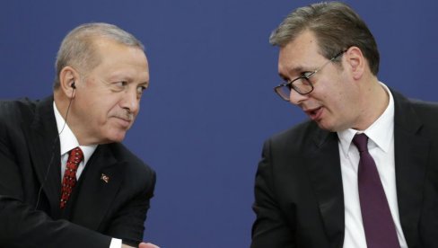 ВУЧИЋ РАЗГОВАРАО СА ЕРДОГАНОМ: Размотрен читав спектар регионалних и глобалних питања