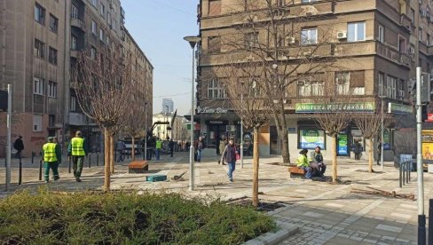 БАЛКАНСКОМ ВЕЋ ОД ПОНЕДЕЉКА: У току су завршни радови на великој реконструкцији раскрснице четири улице