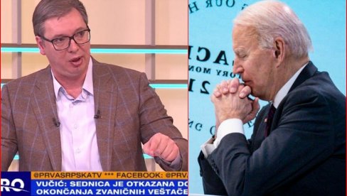 AMERIKA I EU OBJEDINJUJU SNAGE PROTIV SRBIJE: Vučić otkrio šta će u lice reći Bajdenu