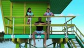 VIKEND SA ĆALETOM: Marko Jarić sa ćerkama Valentinom i Sijenom u Majami Biču