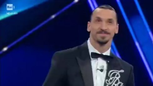 ZAPALIO REGION Zlatan Ibrahimović izašao na Sanremo uz pesmu Nade Topčagić Jutro je (VIDEO)
