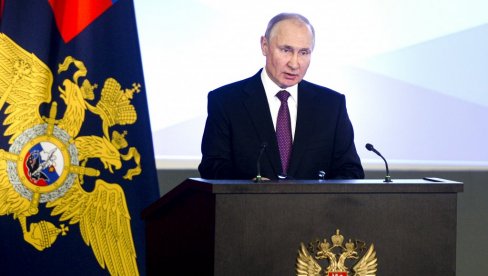 ПУТИНОВА ПОРУКА СВЕТУ: Више нико не може да угрожава Русију, а да не очекује тотални одговор
