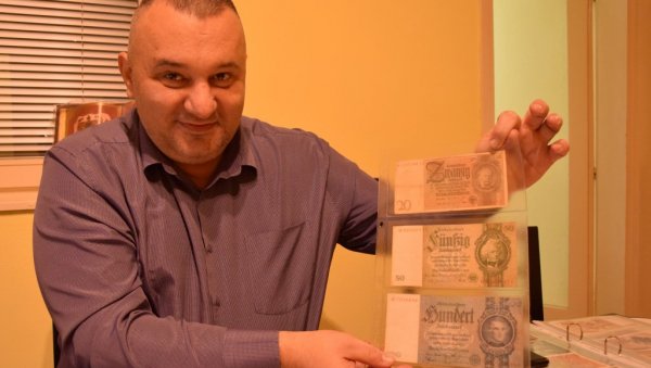 САКУПЉА СТАРИ НОВАЦ КАО СЛИЧИЦЕ: Далибор Ракић две године се бави нумизматиком и већ има импресивну колекцију