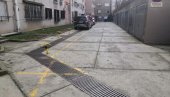 ZAUZELI MESTA ISPRED GARAŽA: Uzurpiran parking prostor  u Ulici dr Dragoslava Popovića 13